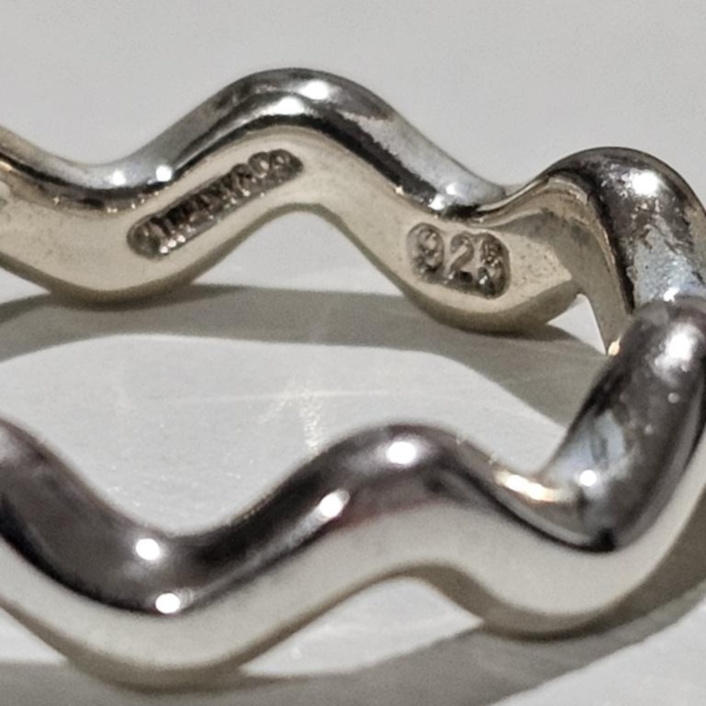NEW Tiffany & Co Paloma Picasso Zig Zag Ring - Picture 4 of 8